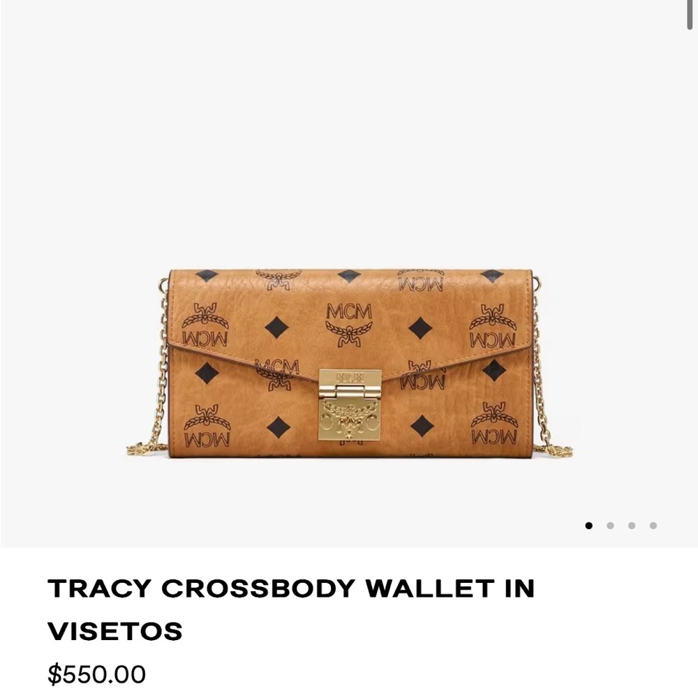 MCM Tracy Crossbody Wallet